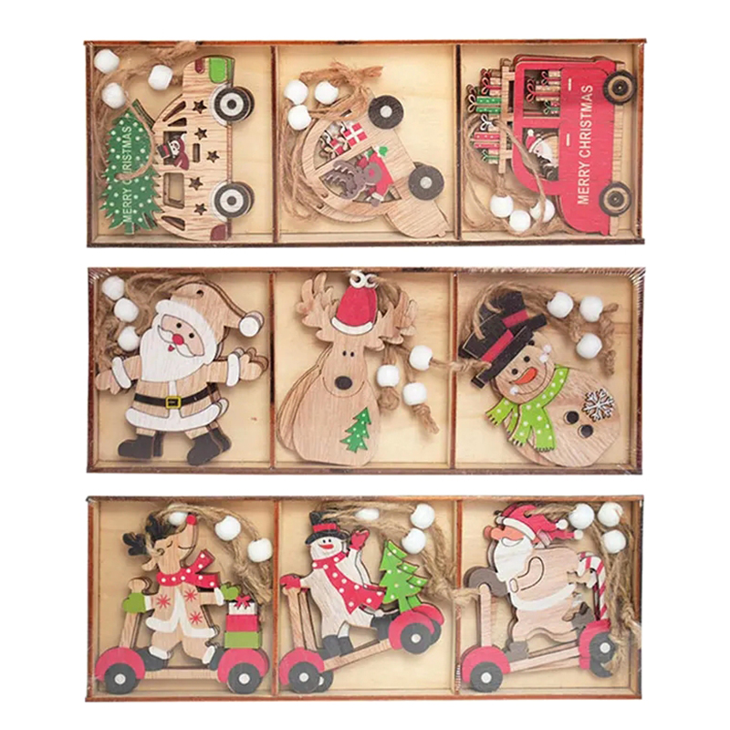 Candle Lighter - Ciondolo di Natale in legno Decorazione