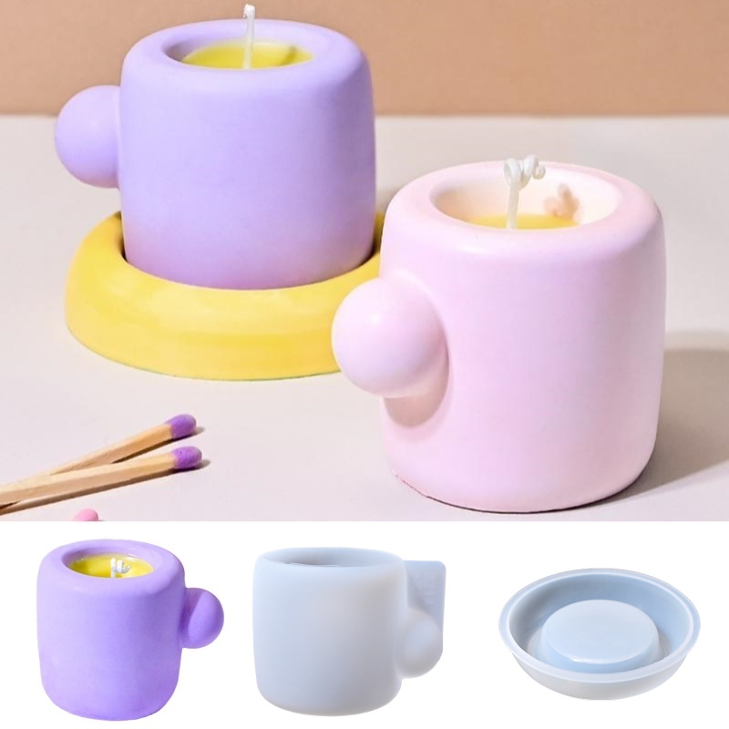 Tazza 3D con sottobicchiere St - Candle Containers recensione e prezzo