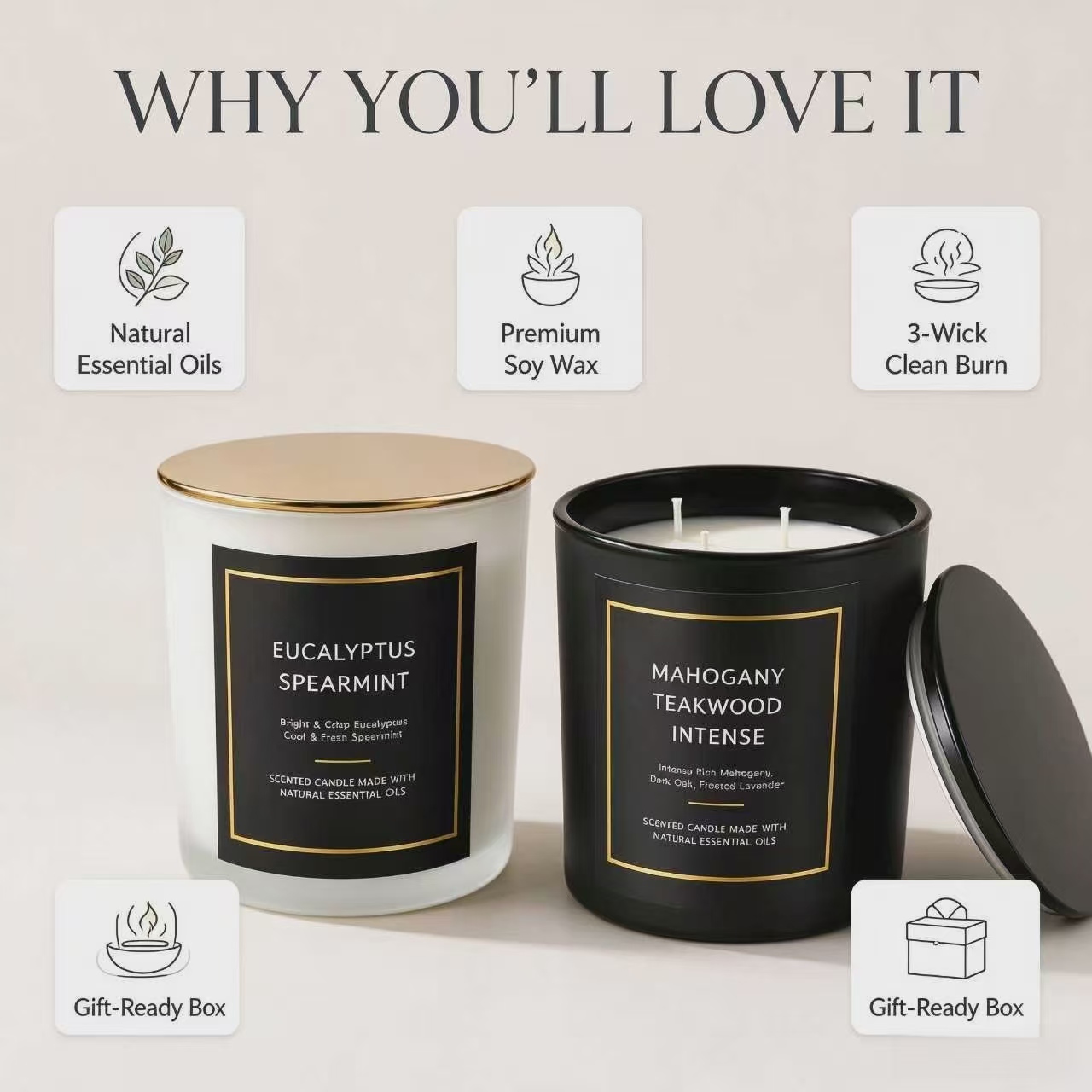 Candele Profumate Diffusore di - Soy Wax recensione e prezzo