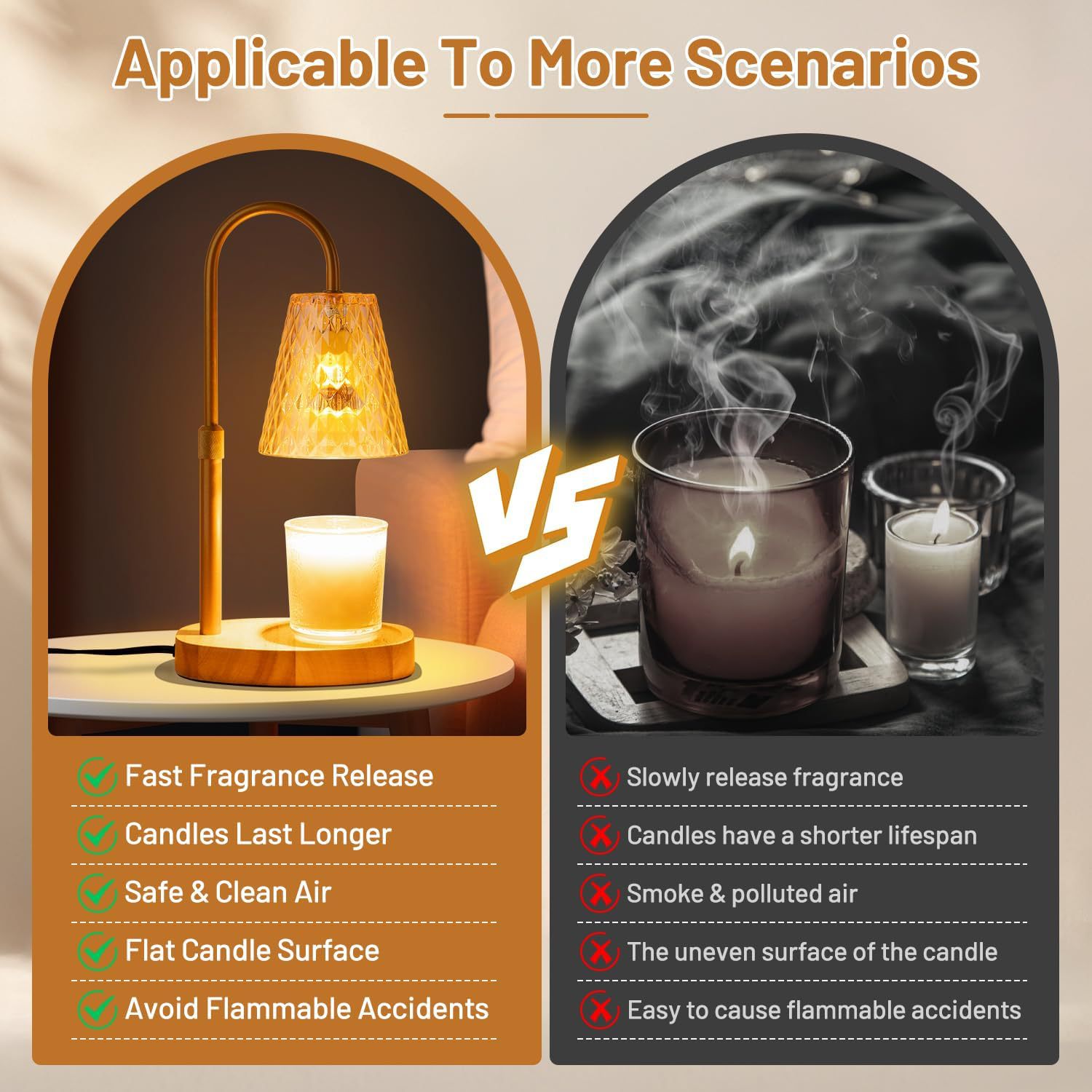 Lampada Scaldacera Senza Fiamm - Wax Melts recensione e prezzo
