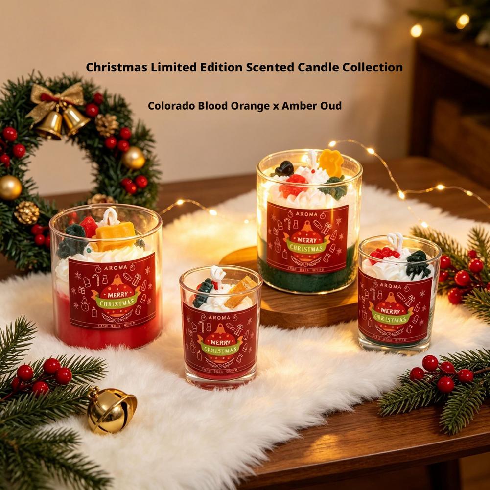 Candela profumata natalizia in - Soy Wax recensione e prezzo