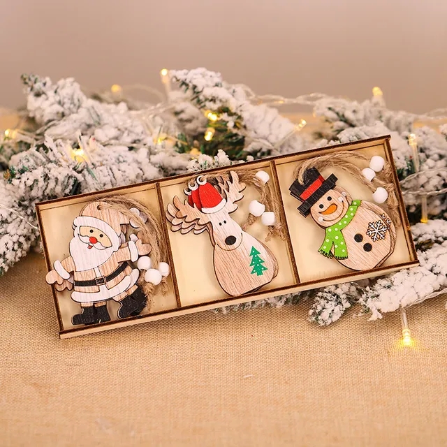 Ciondolo di Natale in legno De - Candle Lighter recensione e prezzo