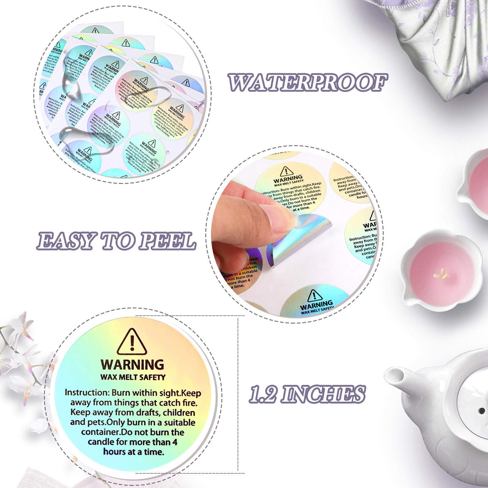 Etichette di avvertimento per  - Candle Containers recensione e prezzo